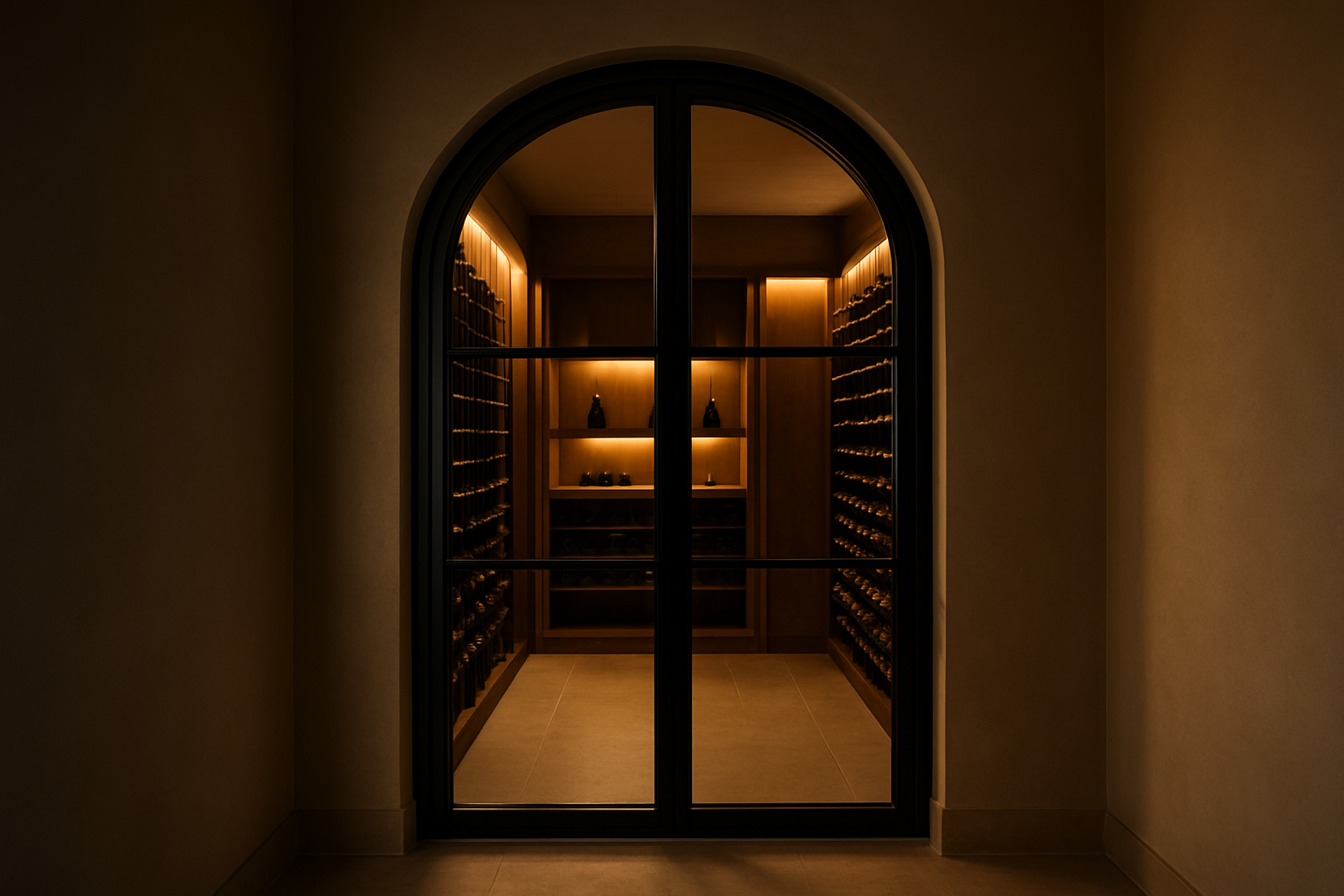 VLX 100 Arched / Custom Door in Las Vegas, NV | Viewlux Windows And Doors Paradise NV — detail 3
