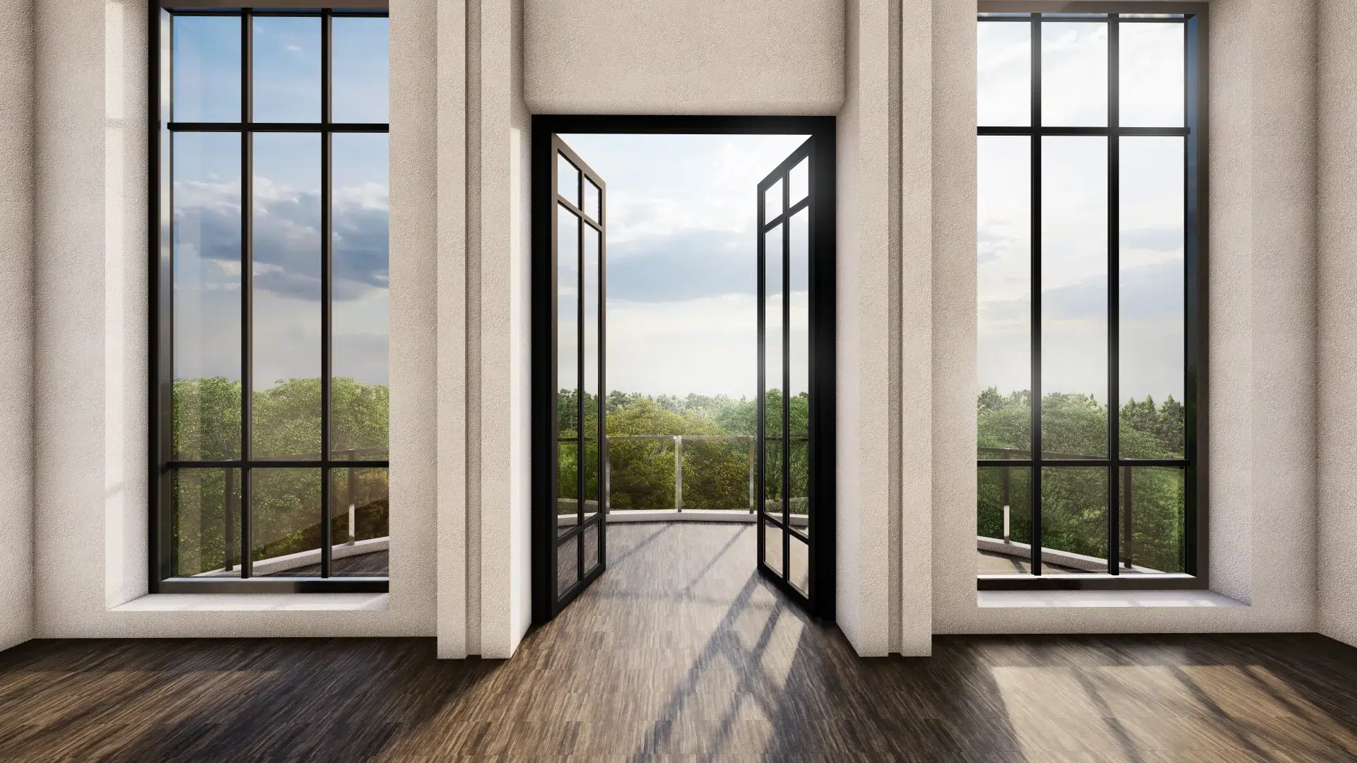 VLX 100 Double Swing / French Door in Las Vegas, NV | Viewlux Windows And Doors Paradise NV — detail 1