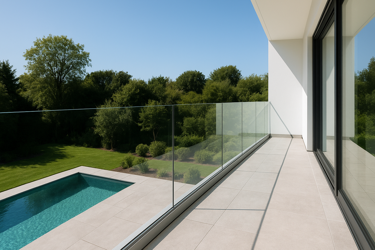 VLX 120 Glass Railing System in Las Vegas, NV | Viewlux Windows And Doors Paradise NV — detail 4
