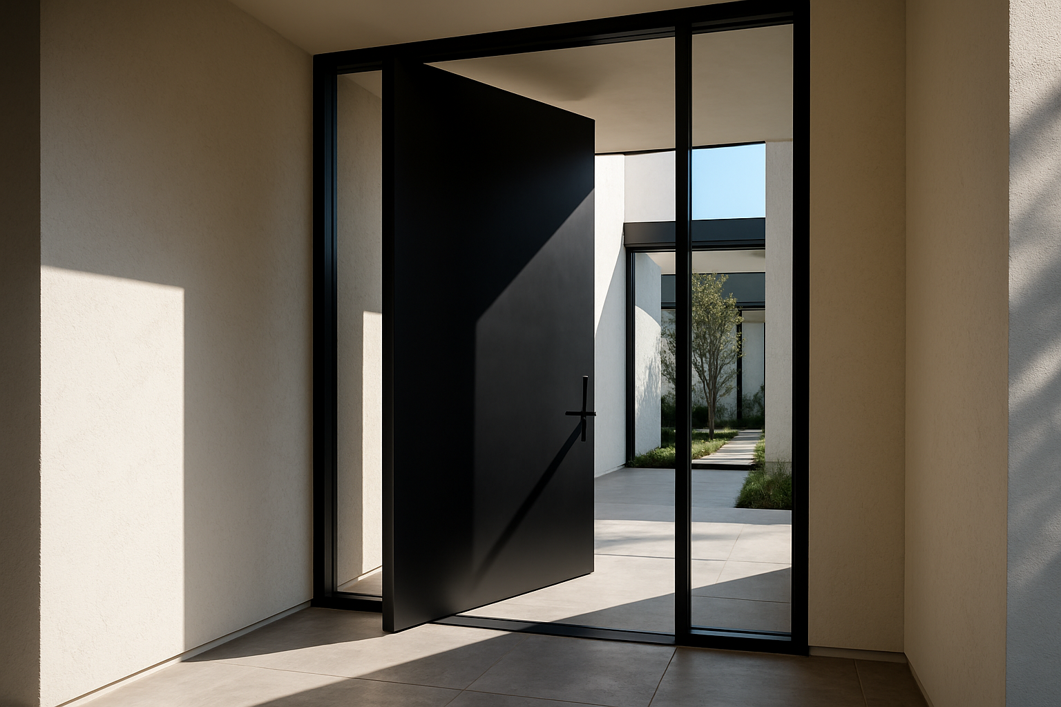 VLX 100 Pivot Door in Las Vegas, NV | Viewlux Windows And Doors Paradise NV — detail 2